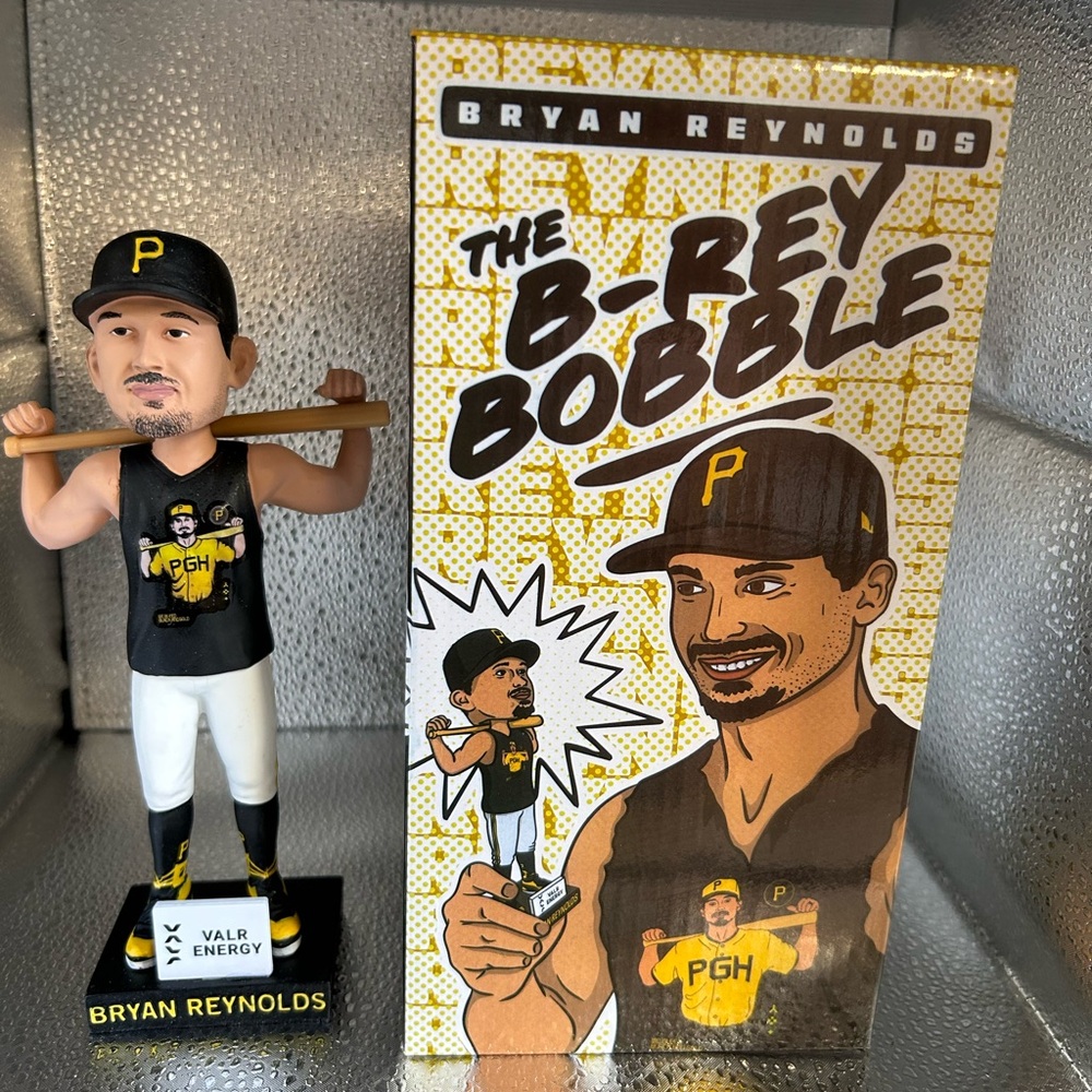 Bryan Reynolds Bobblehead with Box sga